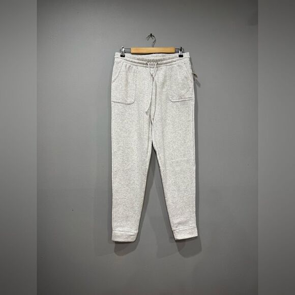 Gray Rae Dunn Sweatpants Size M NWT - Picture 1 of 5
